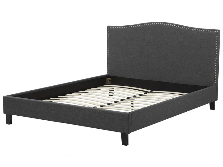 Bed Fabric 180 x 200 cm (EU Super King) LED White Marilee