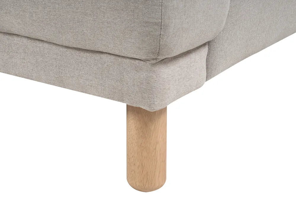 Sofa 2 Seater Fabric Taupe Carlan
