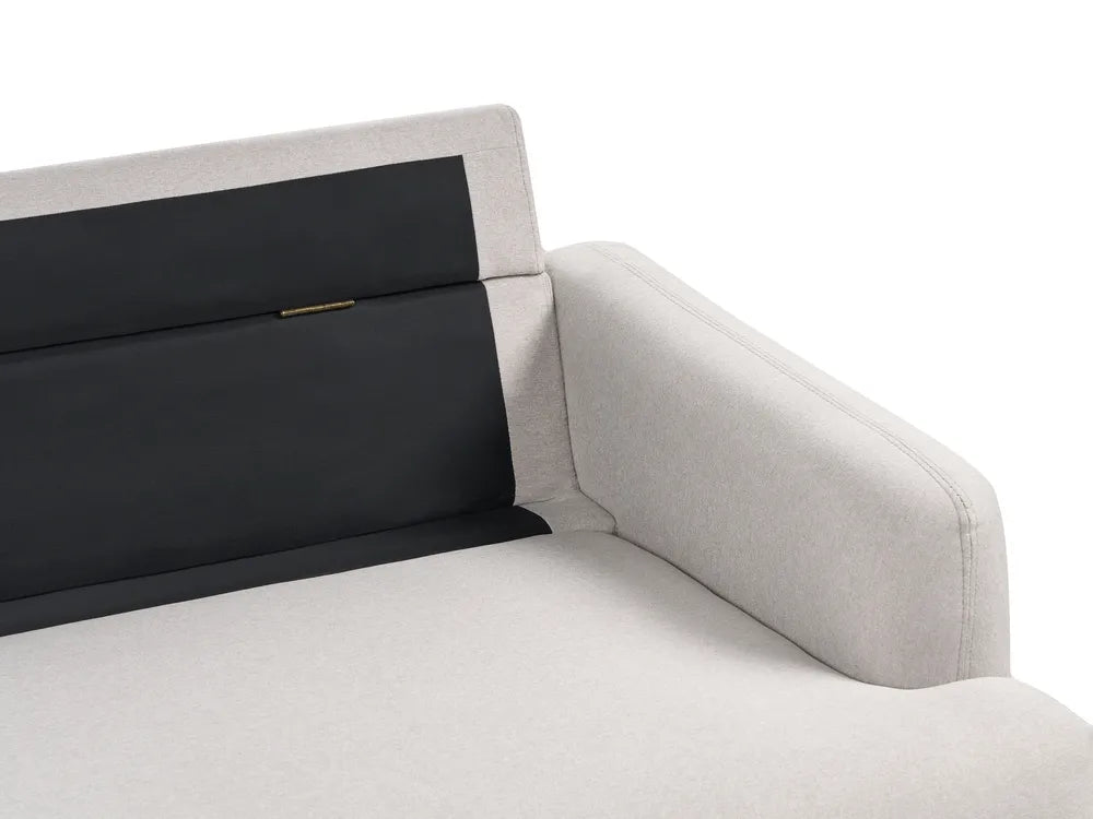 Sofa 2 Seater Fabric Taupe Carlan
