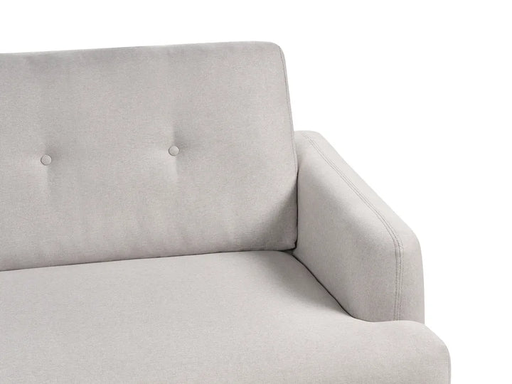 Sofa 2 Seater Fabric Taupe Carlan