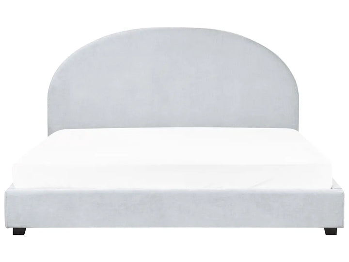Bed Chenille 180 x 200 cm (EU Super King) Light Blue Montauk