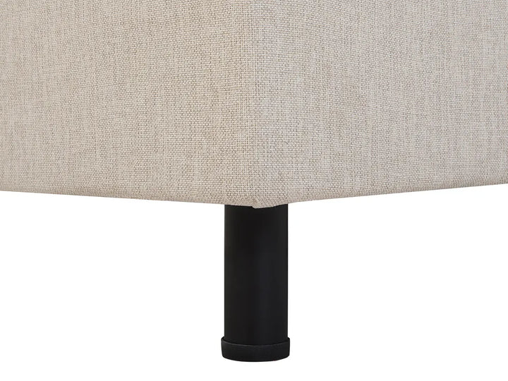 Adjustable Bed Fabric 90 x 200 cm (EU Single) Beige Fehi