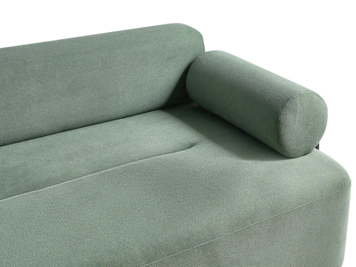 Sofa 2 Seater Fabric Light Green Lorna