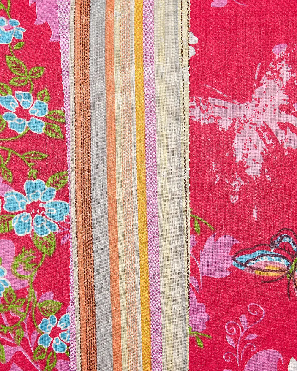 Armchair Fabric Multicolour Smelda