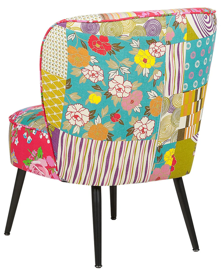 Armchair Fabric Multicolour Smelda
