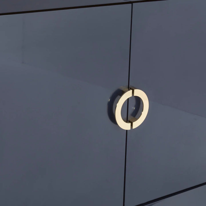 Quartz Ocean Blue & Gold Sideboard