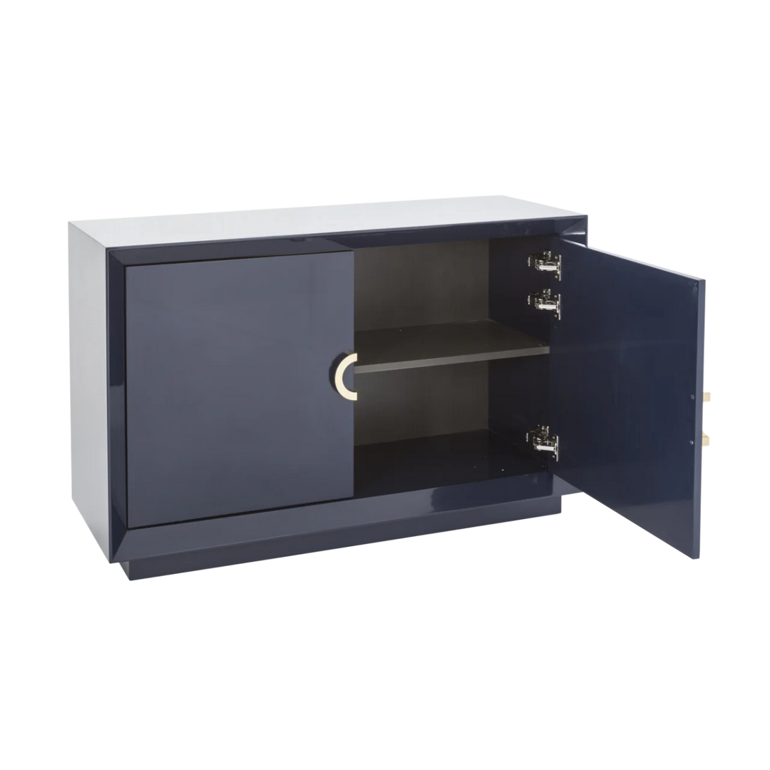 Quartz Ocean Blue & Gold Sideboard