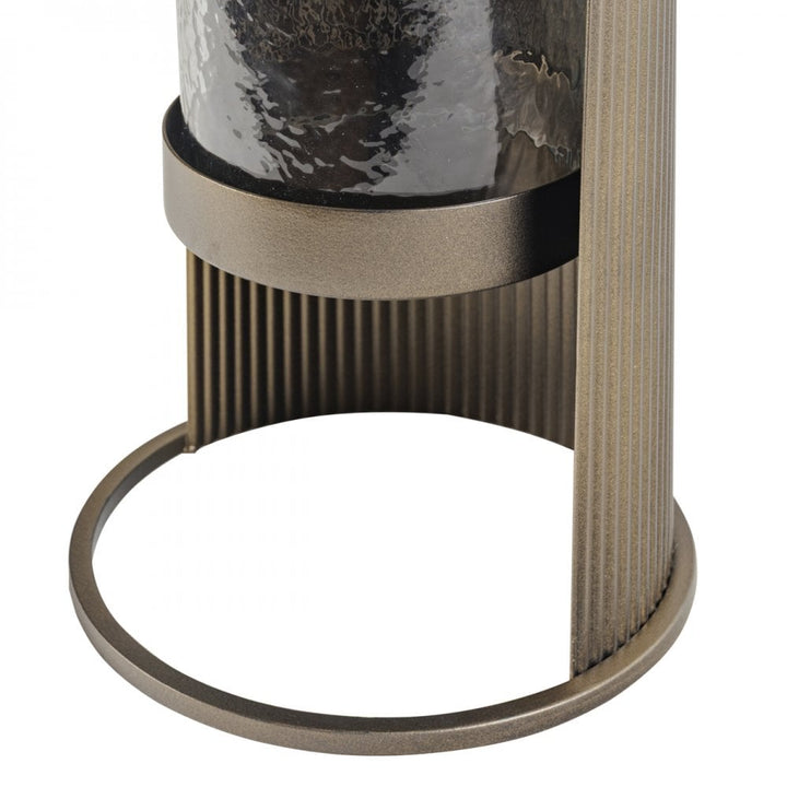 Libra Belvedere Aged Gold Table Hurricane