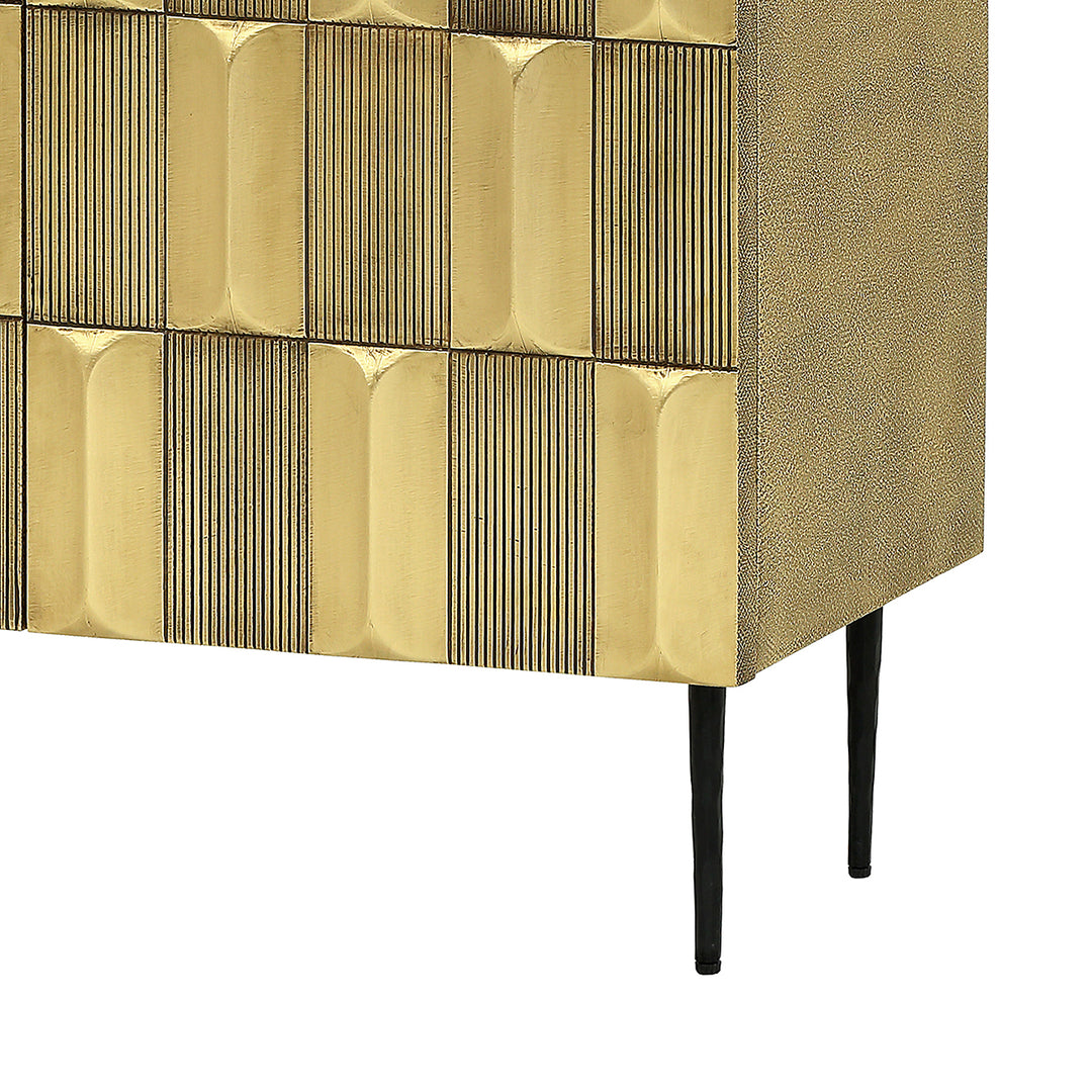Libra Verano Large Brass Sideboard