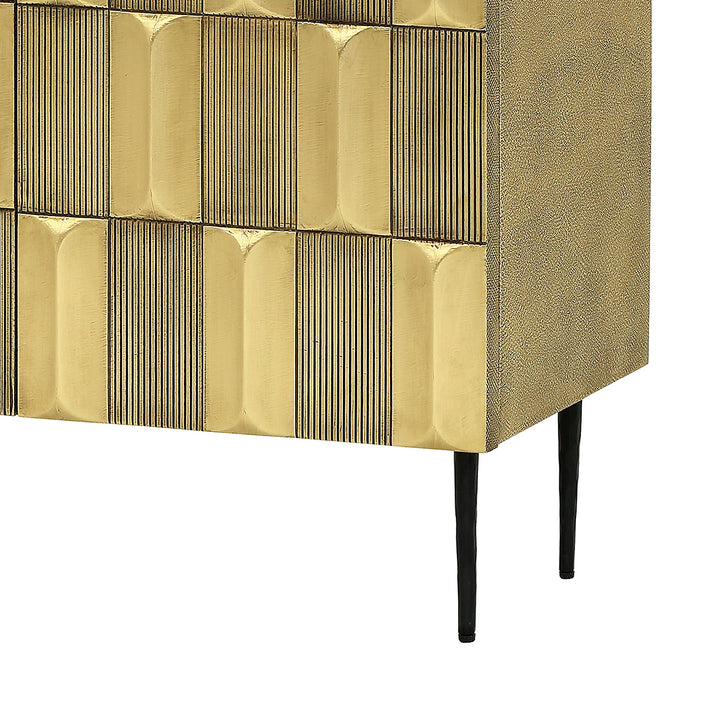 Libra Verano Large Brass Sideboard