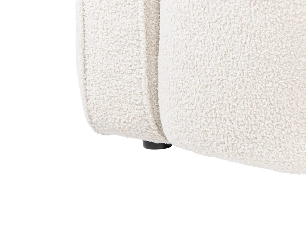 Sofa 2 Seater Boucle Off-White Cevyn