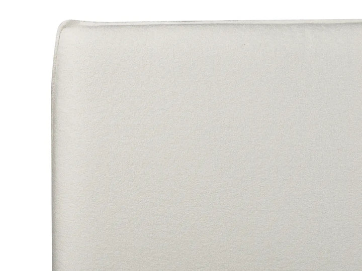 Ottoman Bed Boucle 180 x 200 cm (EU Super King) Off-White Ameire