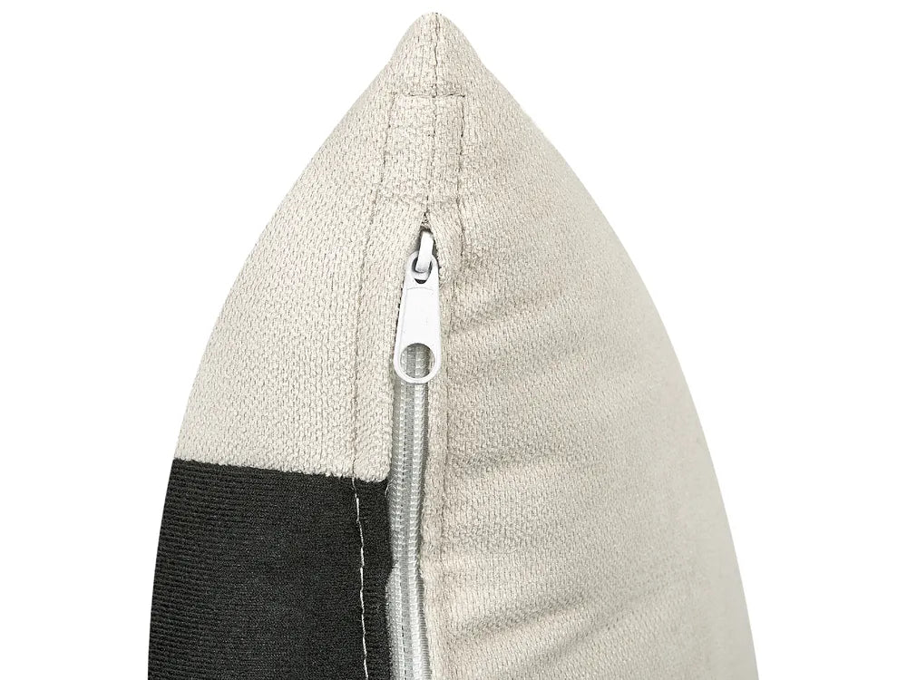 Sofa 2 Seater Fabric Light Beige Brevick