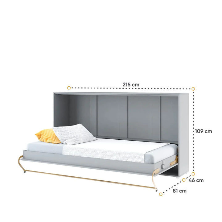 Gillam Horizontal Wall Bed Concept 90cm Grey Matt CP-06