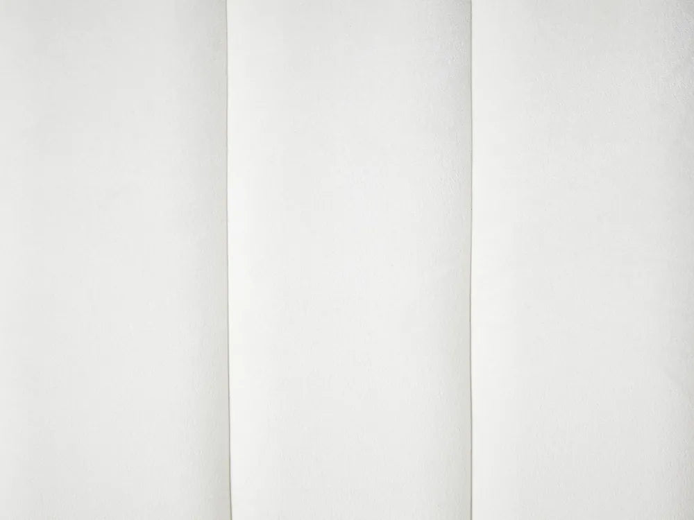 Sofa 3 Seater Velvet Off-White Annalissa