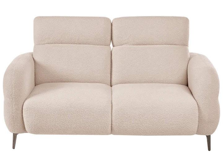 Beige sofa on a white background