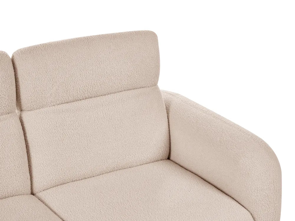 Sofa 2 Seater Boucle Beige Brytnee