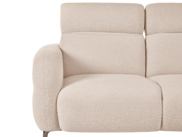 Sofa 2 Seater Boucle Beige Brytnee