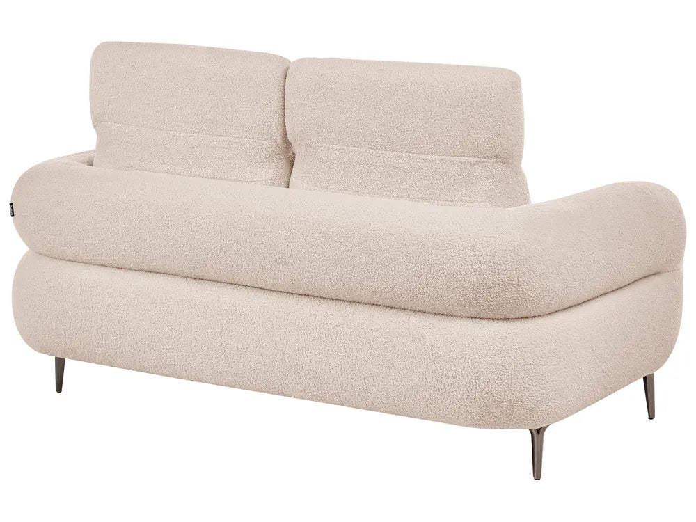 Sofa 2 Seater Boucle Beige Brytnee