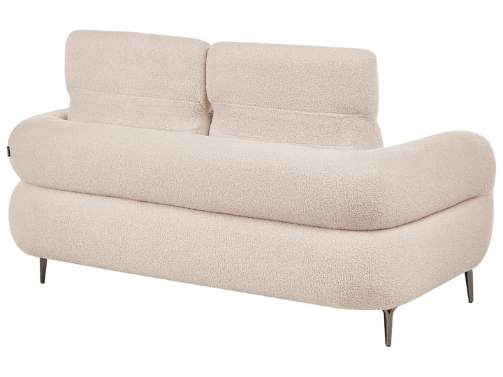Sofa 2 Seater Boucle Beige Brytnee