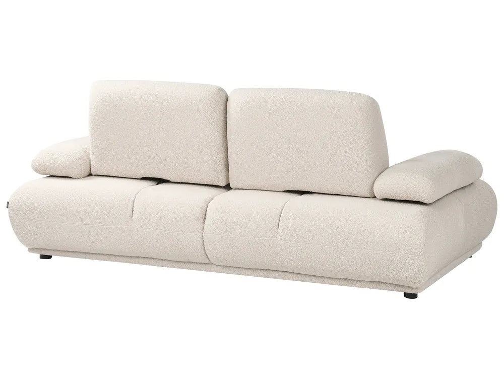 Sofa 2 Seater Boucle Off-White Orella
