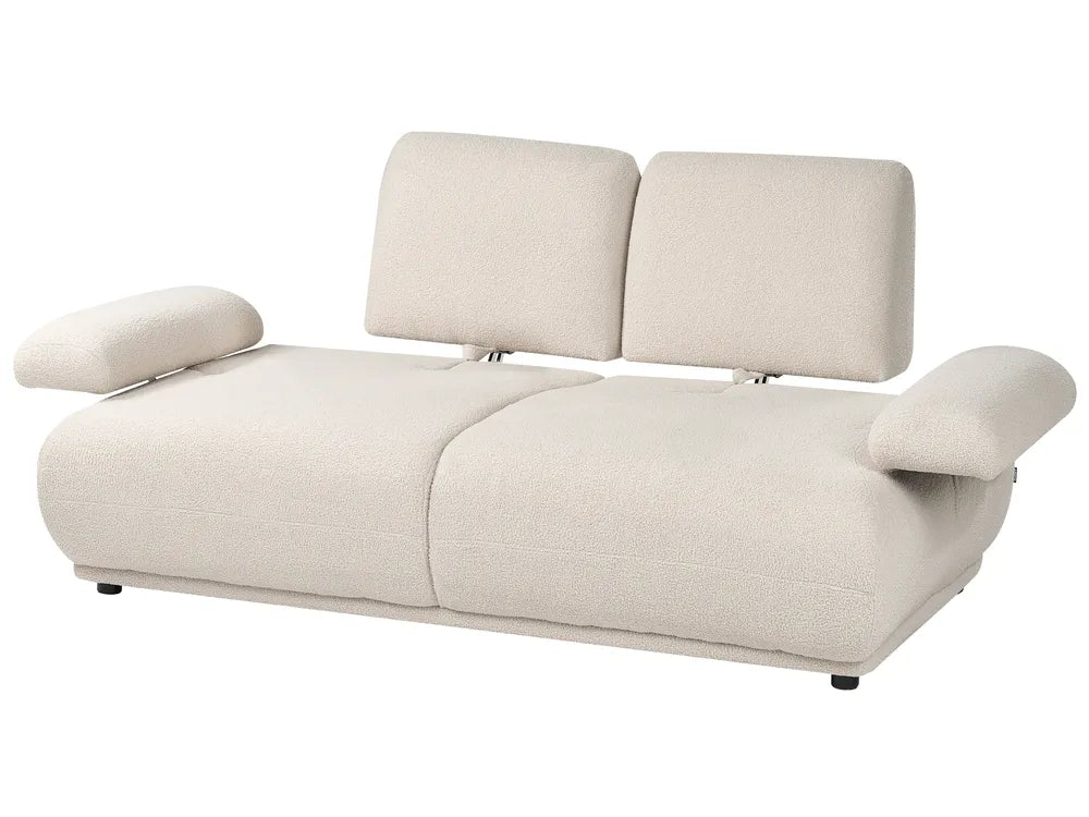 Sofa 2 Seater Boucle Off-White Orella