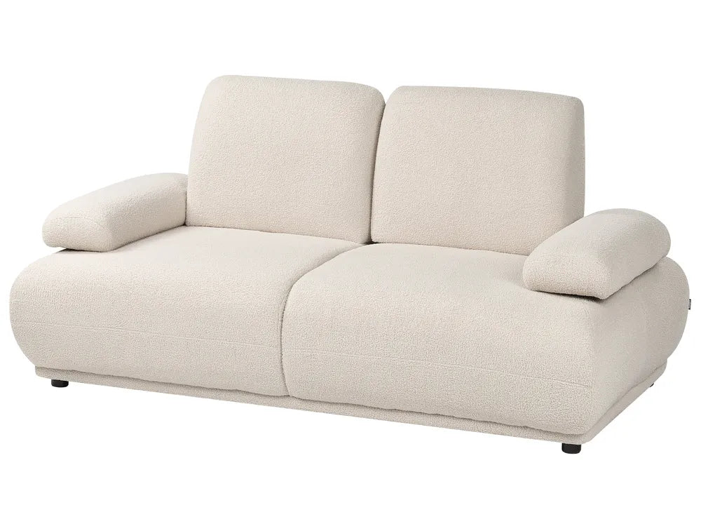 Sofa 2 Seater Boucle Off-White Orella