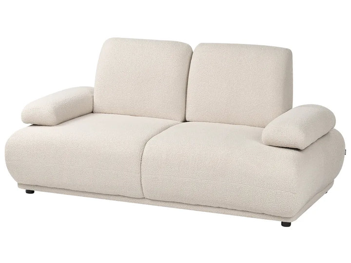 Sofa 2 Seater Boucle Off-White Orella