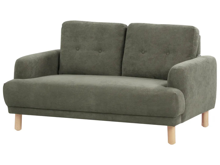 Sofa 2 Seater Corduroy Dark Green Carlan