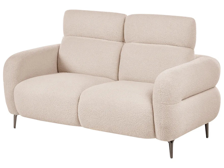 Sofa 2 Seater Boucle Beige Brytnee