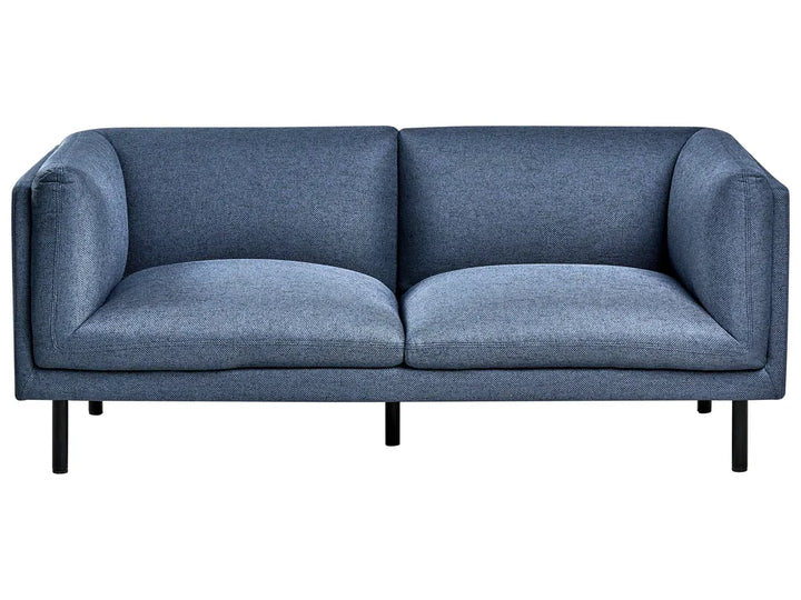 Blue sofa on a white background