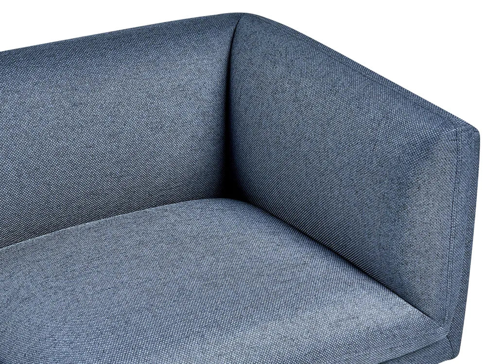 Sofa 2 Seater Fabric Dark Blue Gilardo