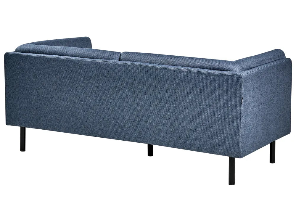 Sofa 2 Seater Fabric Dark Blue Gilardo
