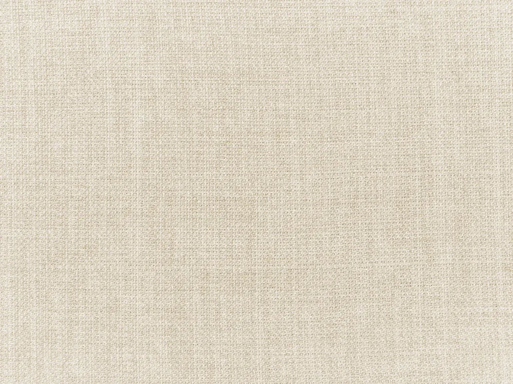 Modular Corner Sofa 2 Seater Faux Linen Beige with Ottoman Right Hand Travison