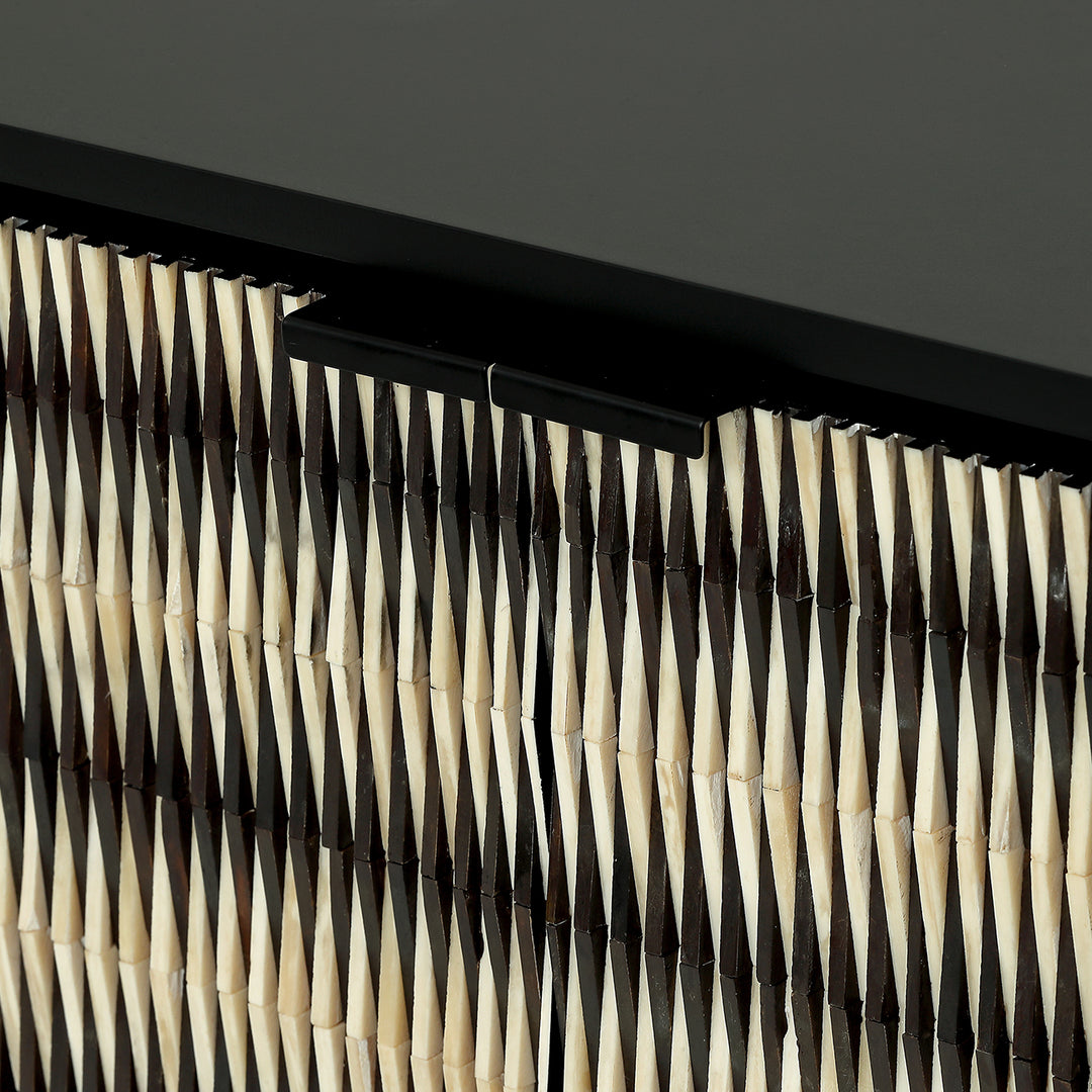 Libra Imperia Bone Inlay 2 Door Cabinet