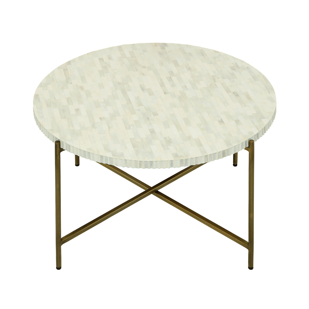 Libra Apollo Bone Inlay Coffee Table