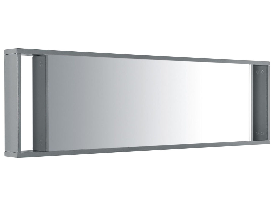 Bathroom Vanity Set 140 cm 48 cm Grey Malaga