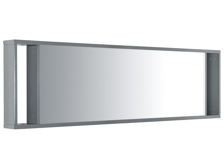 Bathroom Vanity Set 140 cm 48 cm Grey Malaga