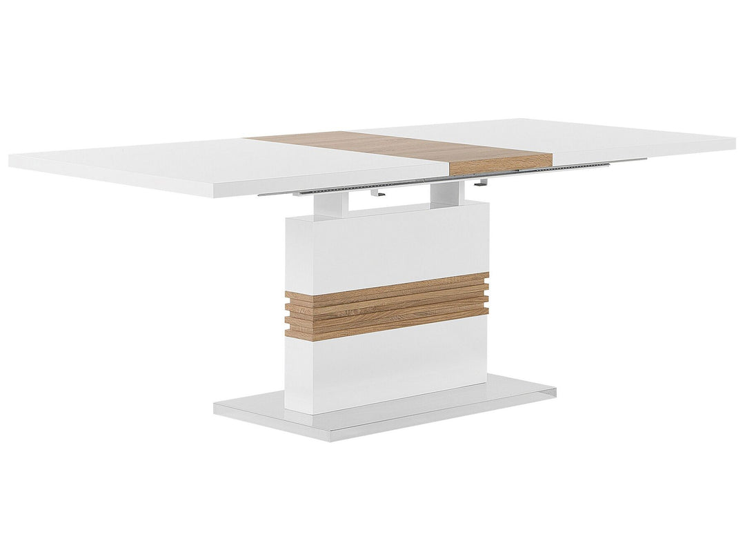 Santana Extending Dining Table 160-200 x 90 cm White