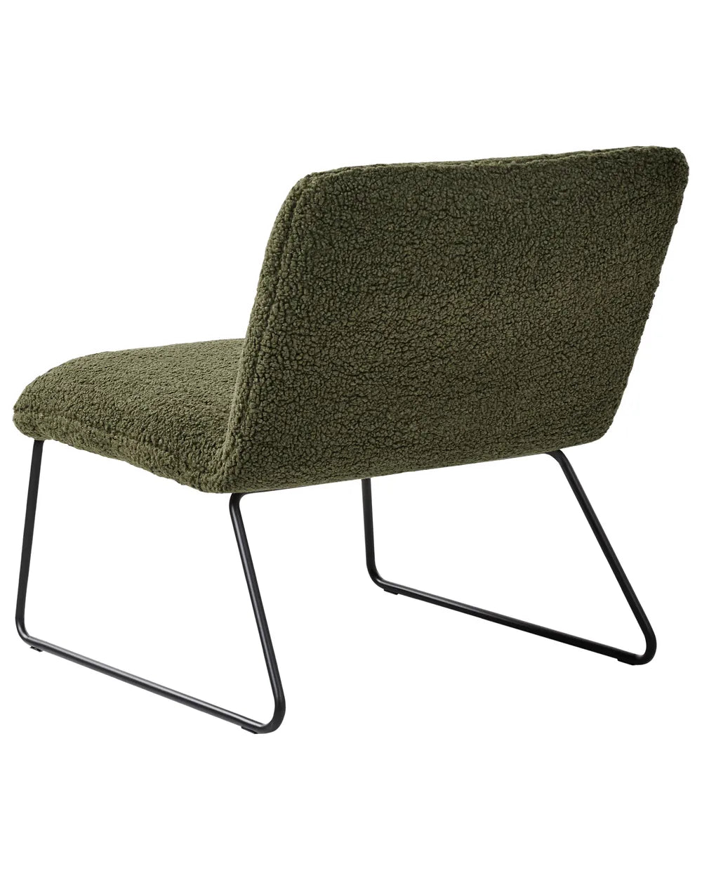 Armchair Boucle Dark Green Claire