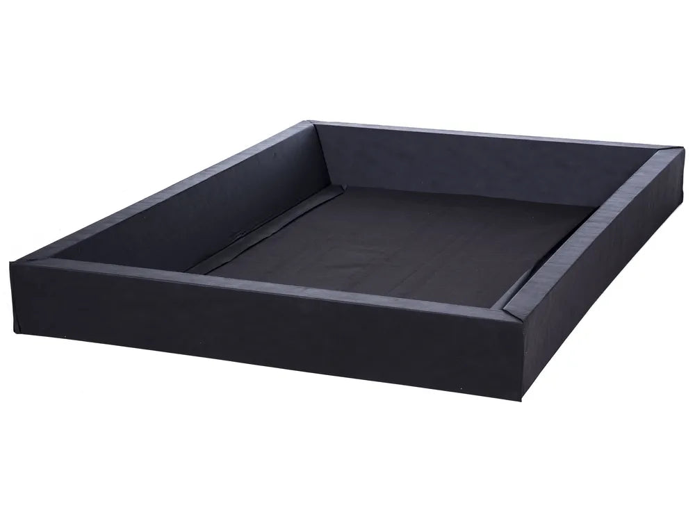 Waterbed Velvet 180 x 200 cm (EU Super King) Black Duluth