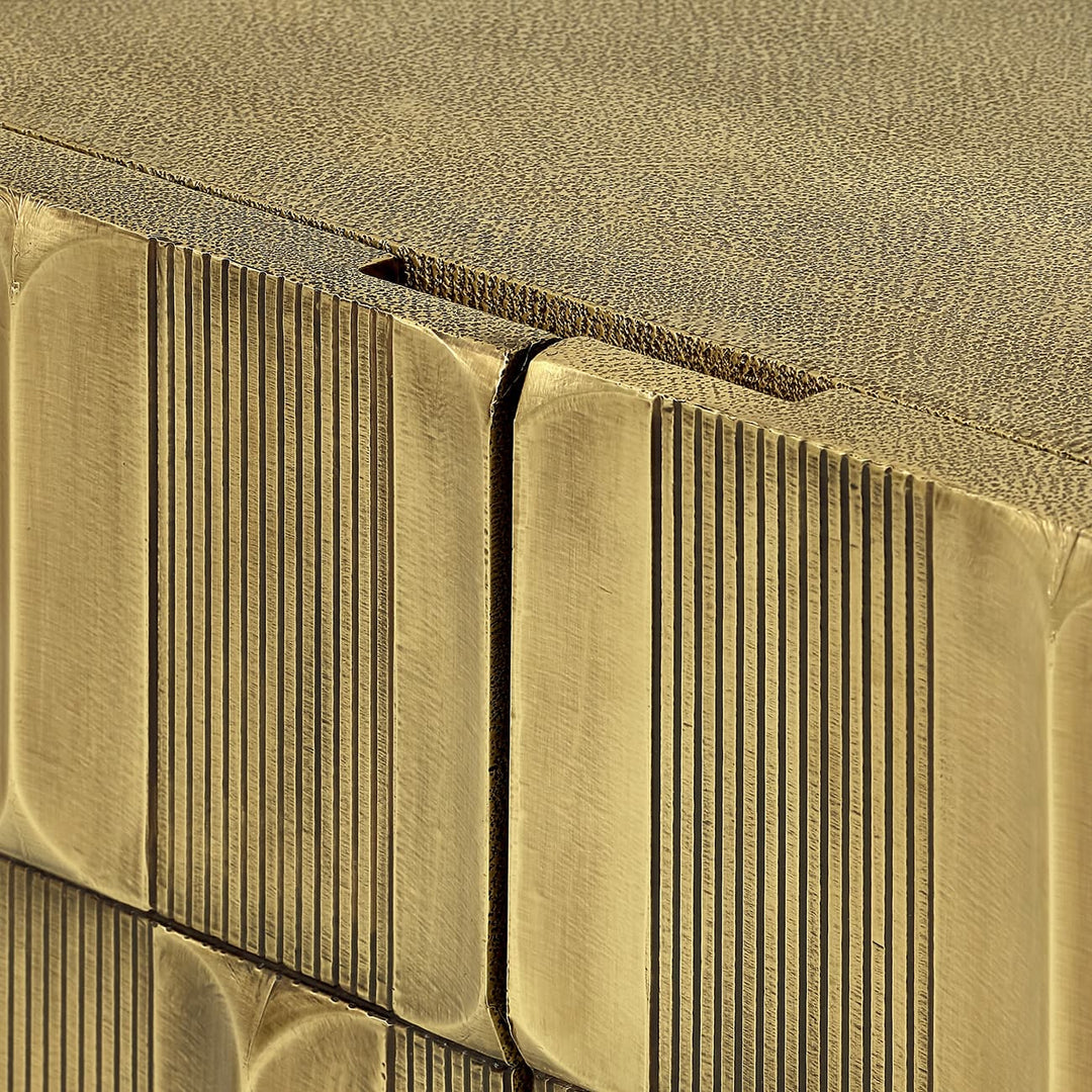 Libra Verano Brass 2 Door Cabinet