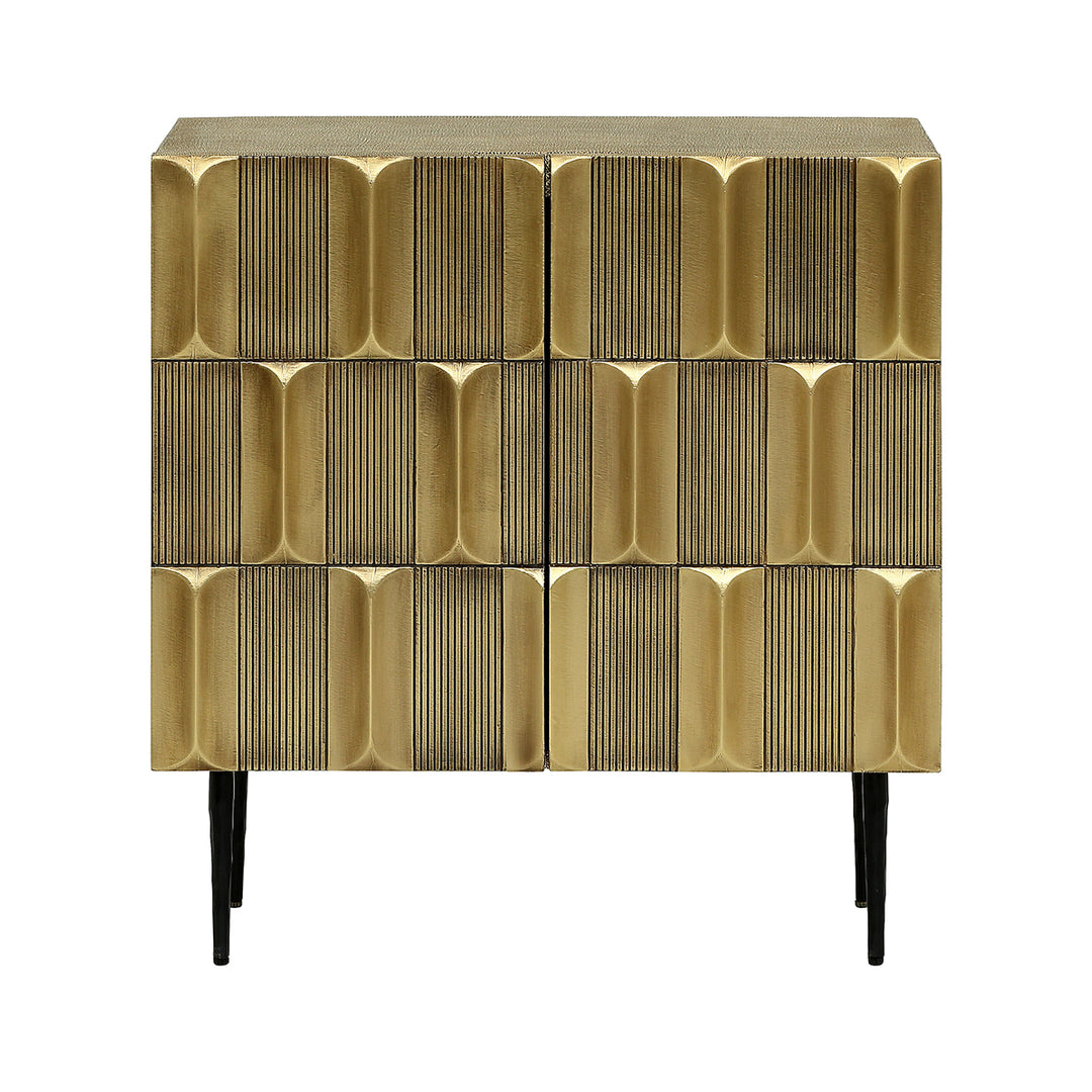 Libra Verano Brass 2 Door Cabinet