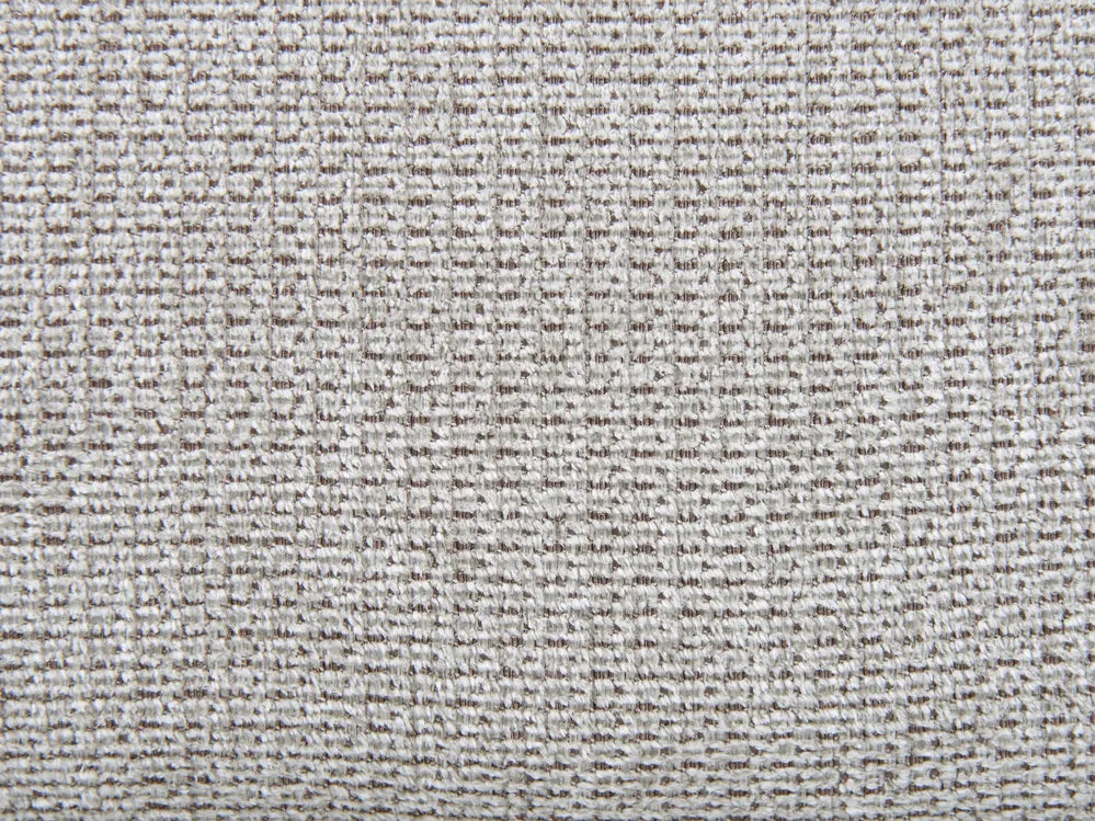 Corner Sofa 3 Seater Fabric Light Grey with Ottoman Left Hand Brekyn