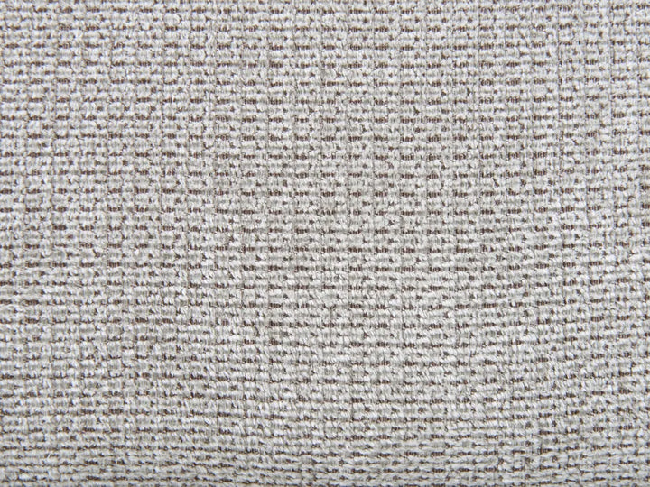 Corner Sofa 3 Seater Fabric Light Grey with Ottoman Left Hand Brekyn