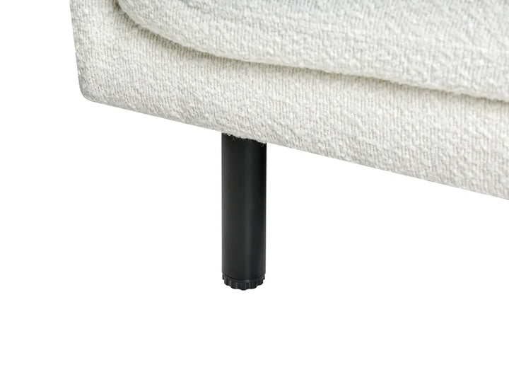 Sofa 2 Seater Boucle Off-White Gilardo