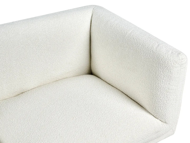 Sofa 2 Seater Boucle Off-White Gilardo
