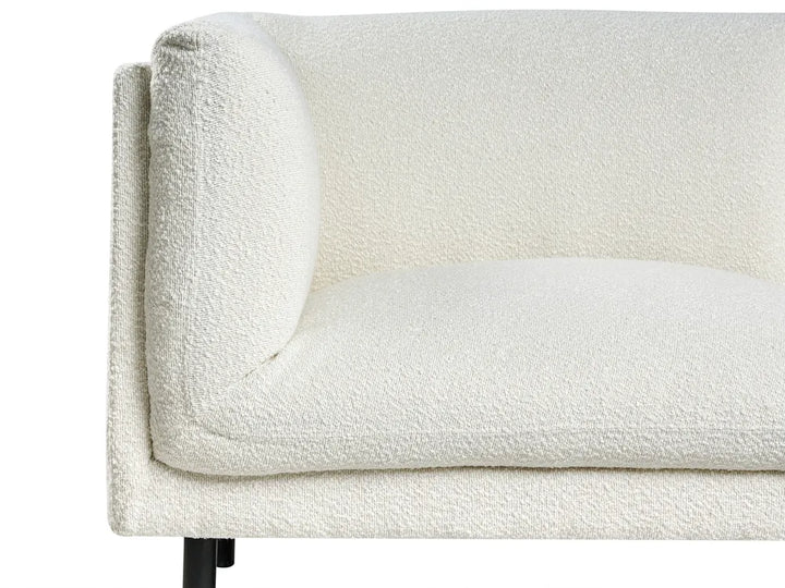 Sofa 2 Seater Boucle Off-White Gilardo