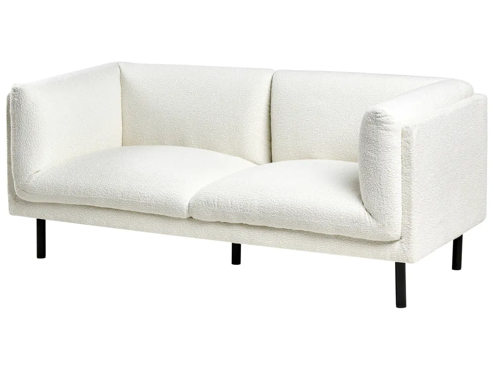 Sofa 2 Seater Boucle Off-White Gilardo