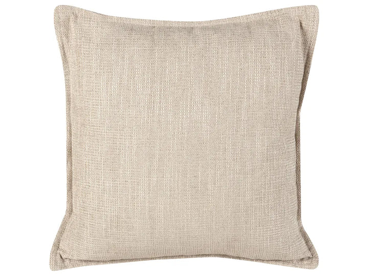 Corner Sofa 3 Seater Chenille Beige Right Hand Heskett